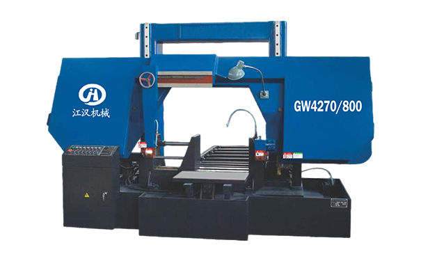 湘东GW4270/800双柱龙门卧式带锯床